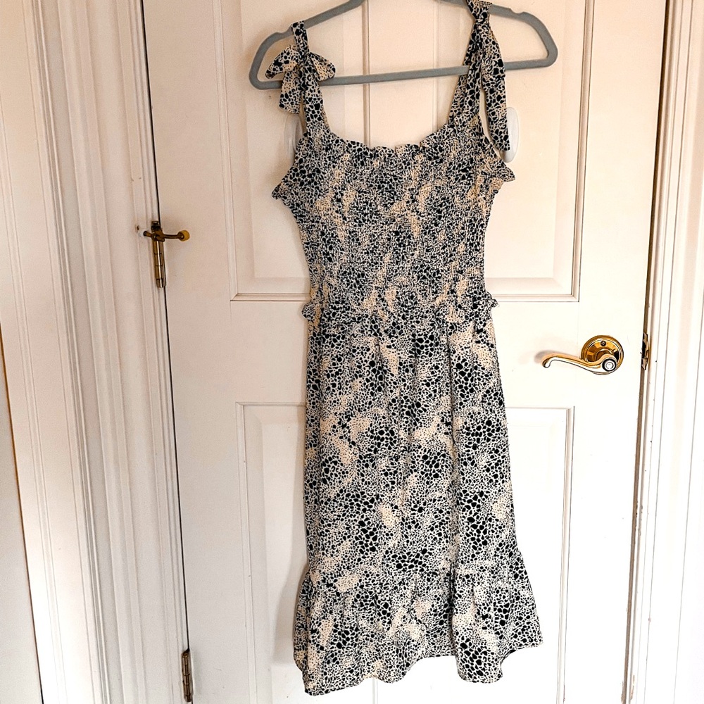 One Clothing Animal Print Midi Dress